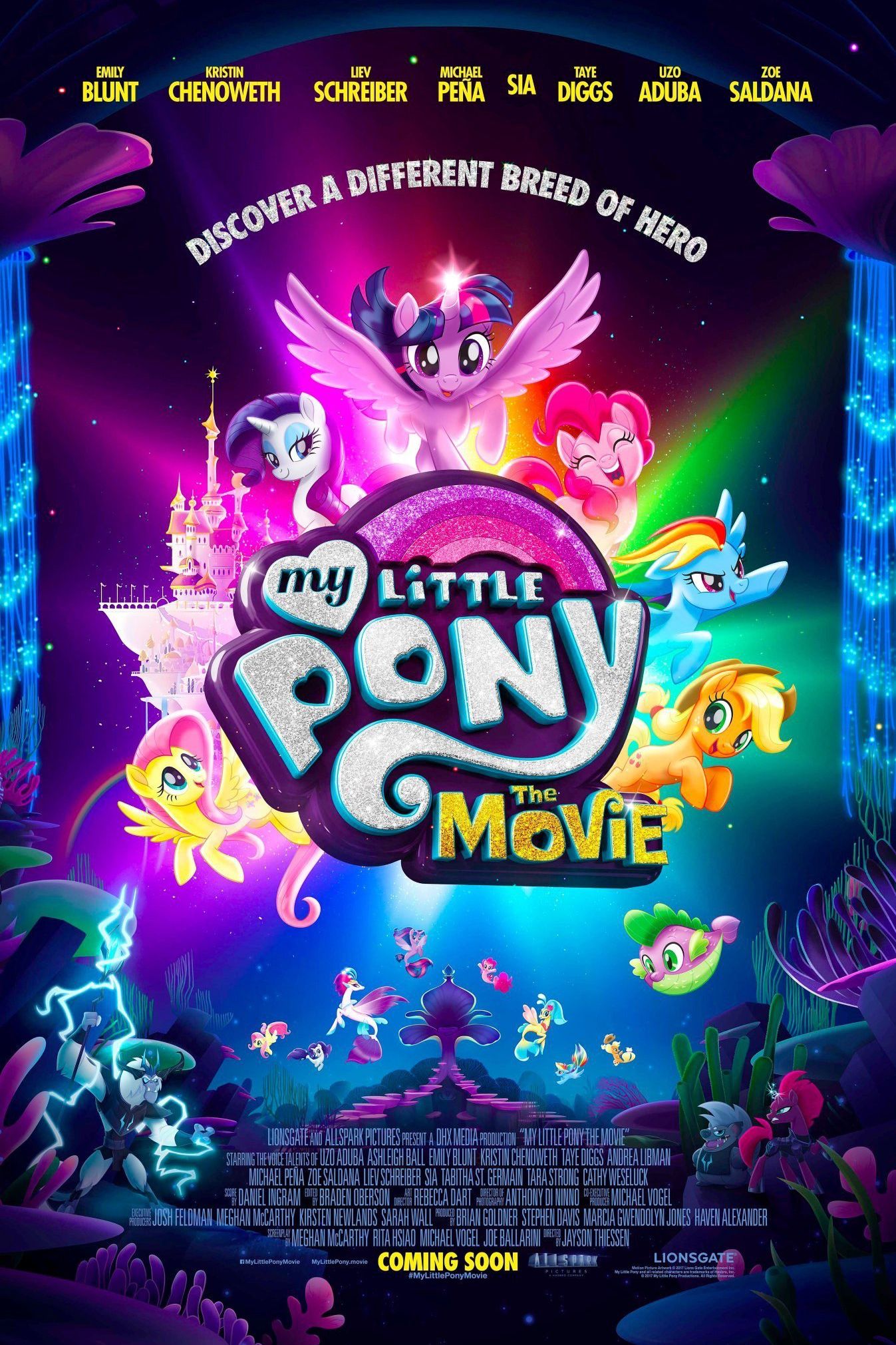 My Little Pony the movie poster