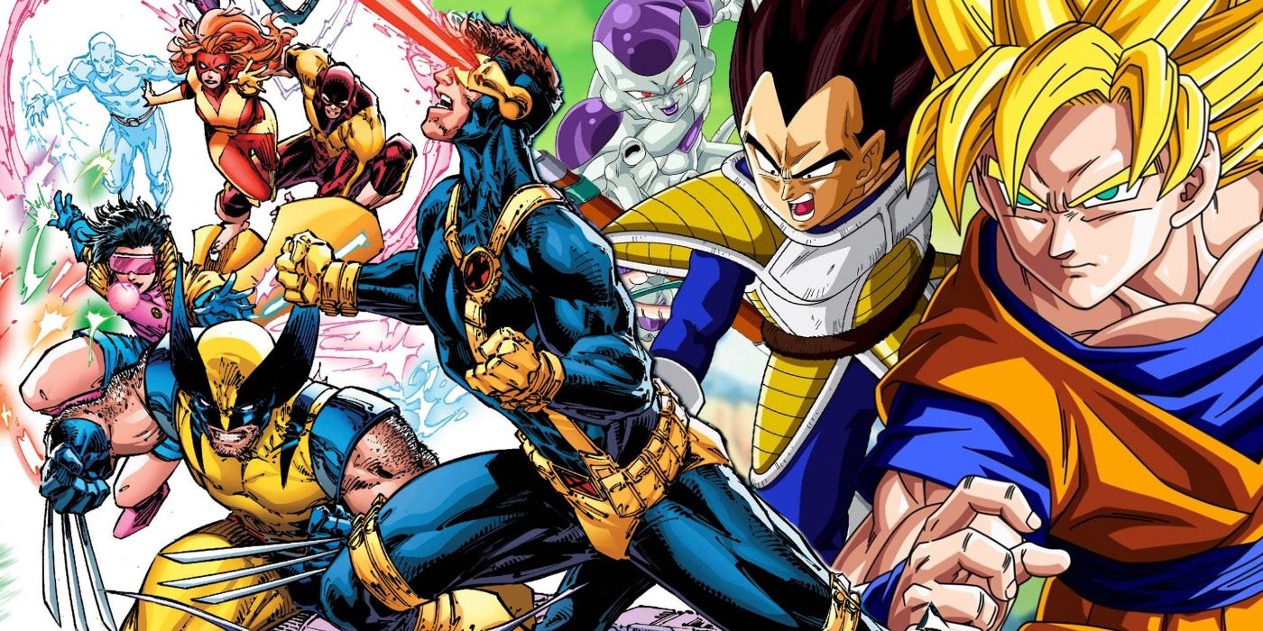 Artista mostra confronto entre Vegeta, de Dragon Ball, e Wolverine de X-Men