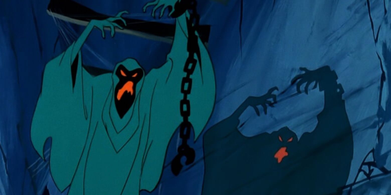 One of the green ghosts in the Scooby-Doo episode A Night Of Fright Is No Delight