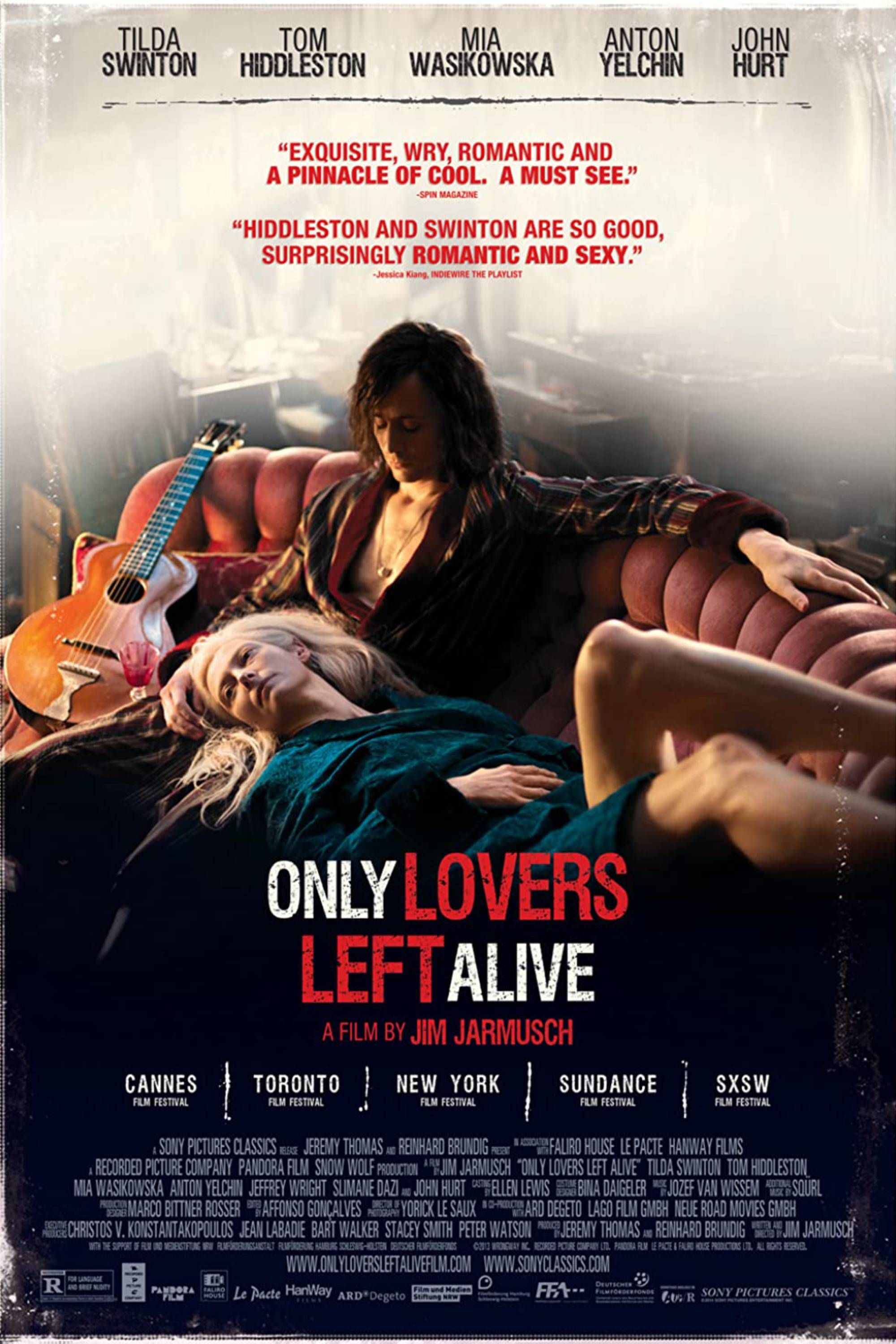 only lovers left alive poster