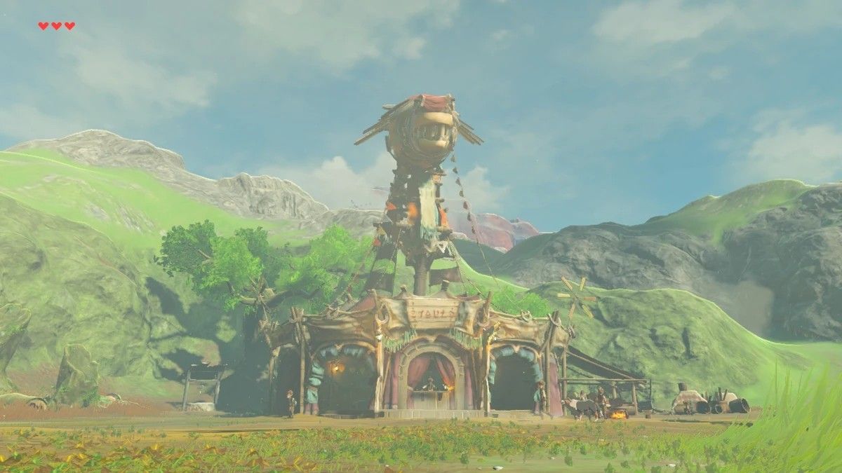 Outskirt Stable from Zelda Tears of the Kingdom