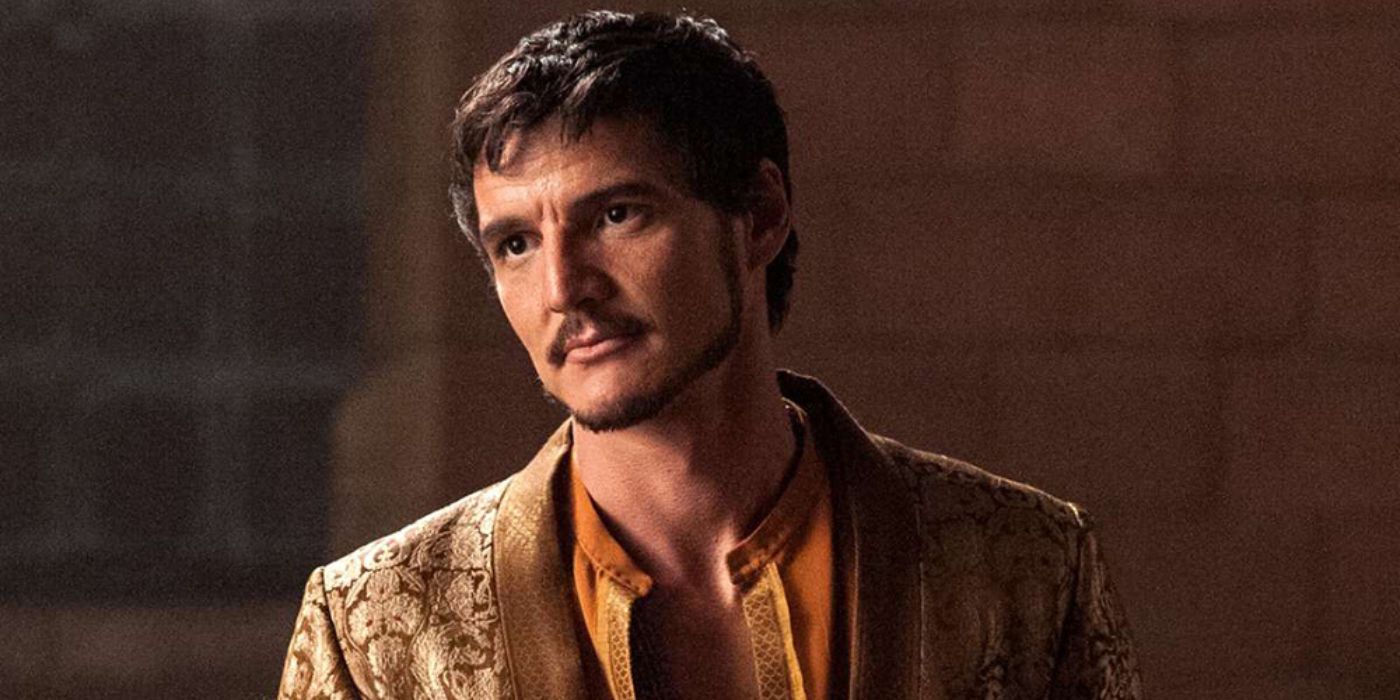 Pedro Pascal looking sideways in Game of Thrones