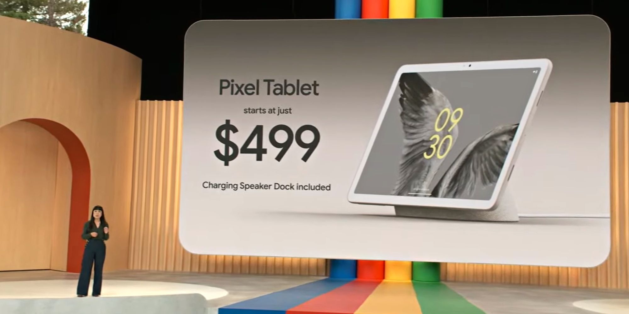 Pixel Tablet revealed at the Google IO with price