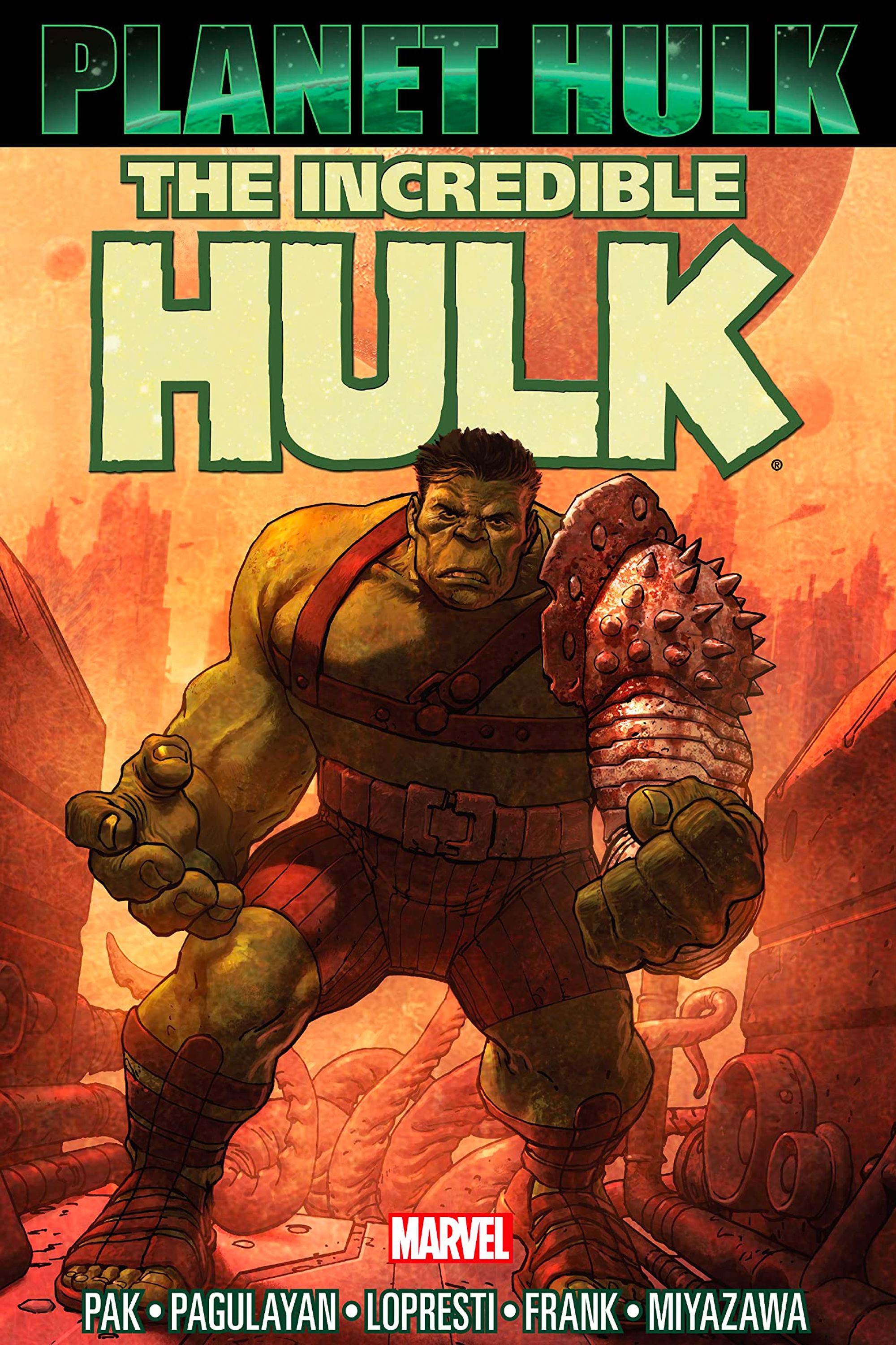 Planet Hulk Comic Cover