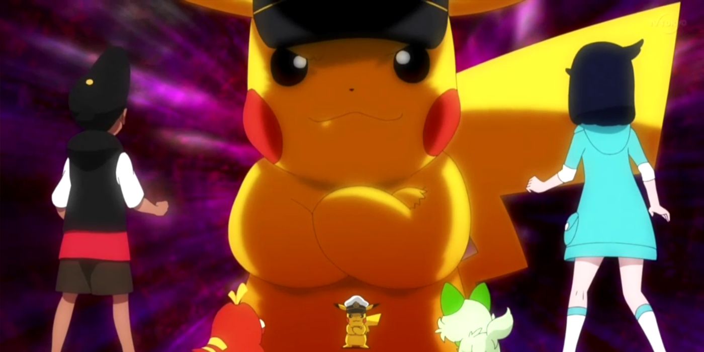Pokemon Horizons: Liko & Roy vs Kapten Pikachu