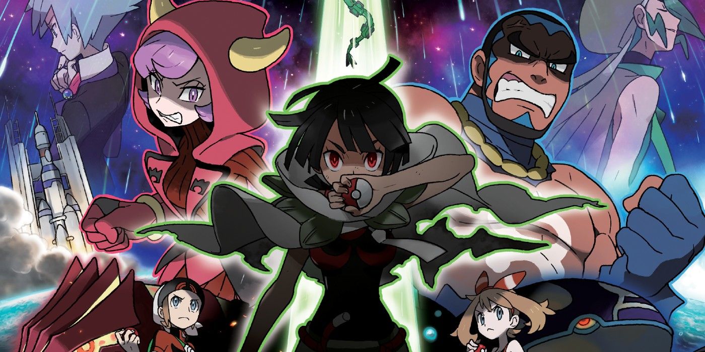 Seni resmi untuk Episode Delta Pokémon Omega Ruby dan Alpha Sapphire, menampilkan Zinnia.
