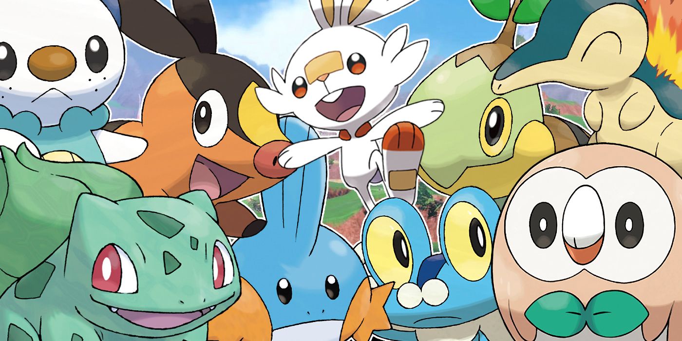 Every starter Pokemon is in the Scarlet and Violet DLC