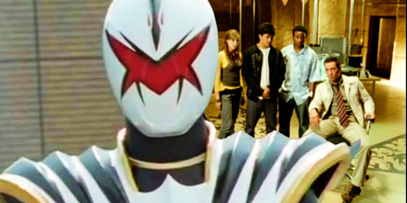 Power Rangers Dino Thunder's White Ranger, Kira, Ethan, Trent, and Tommy Oliver