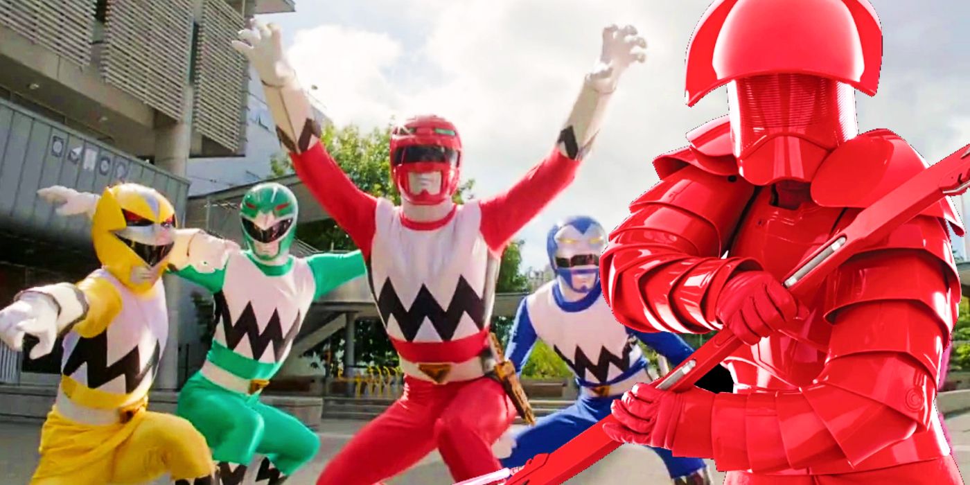 Power Rangers Lost Galaxy and Star Wars' Praetorian guard