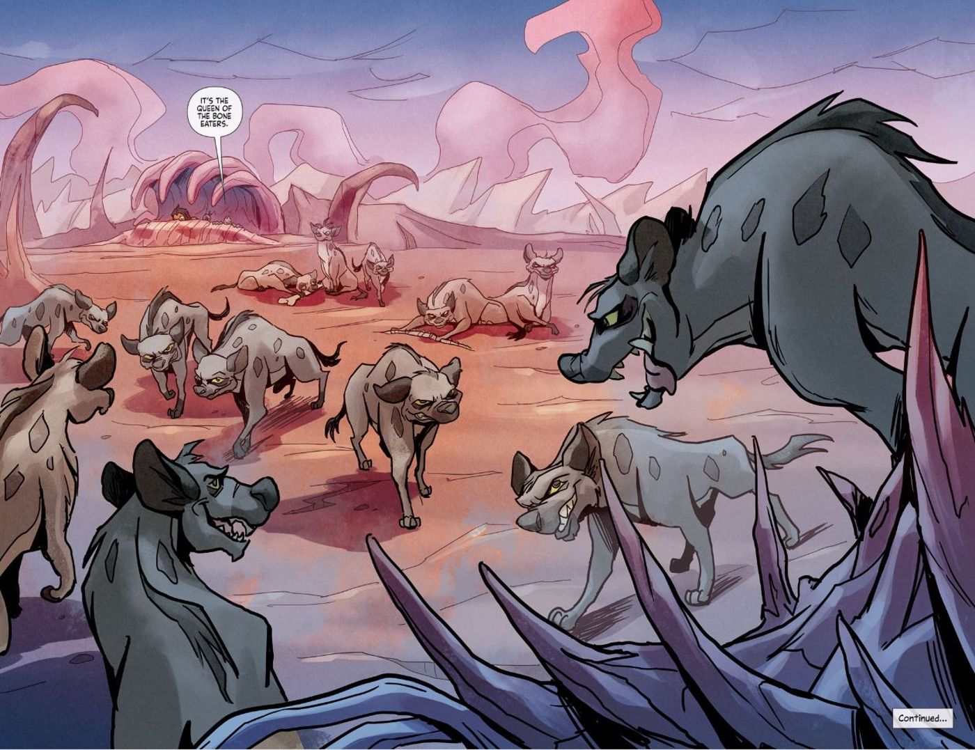 Queen of the Bone Eaters Lion King Disney