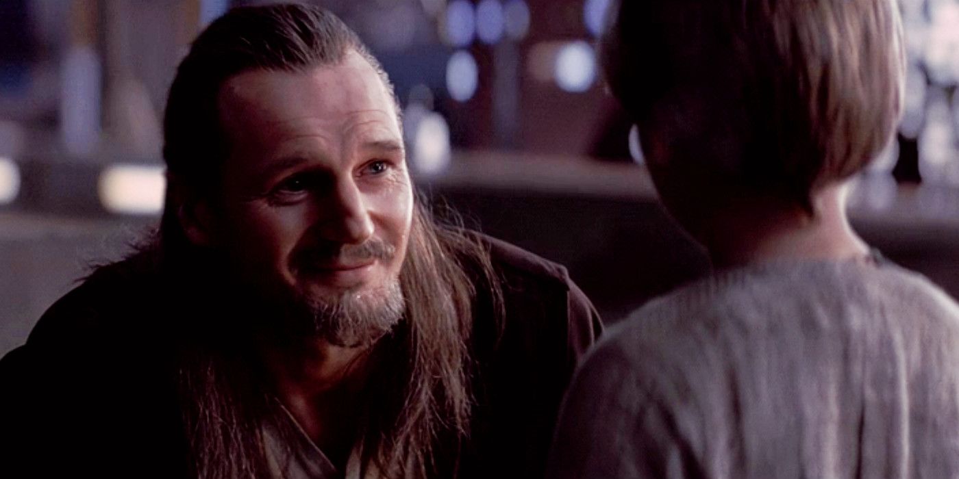 Qui-Gon Jinn and Anakin Skywalker - Star Wars The Phantom Menace