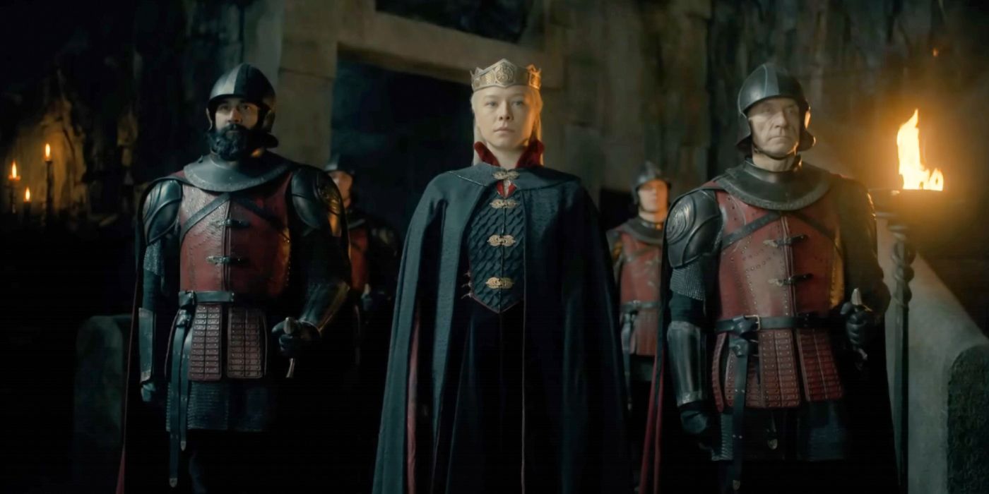 Rhaenyra and her guards