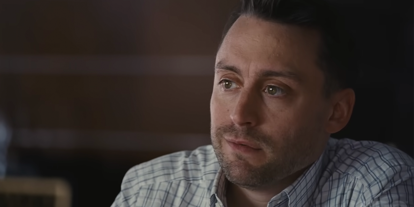 Roman Roy (Kieran Culkin) looking sad in Succession season 4