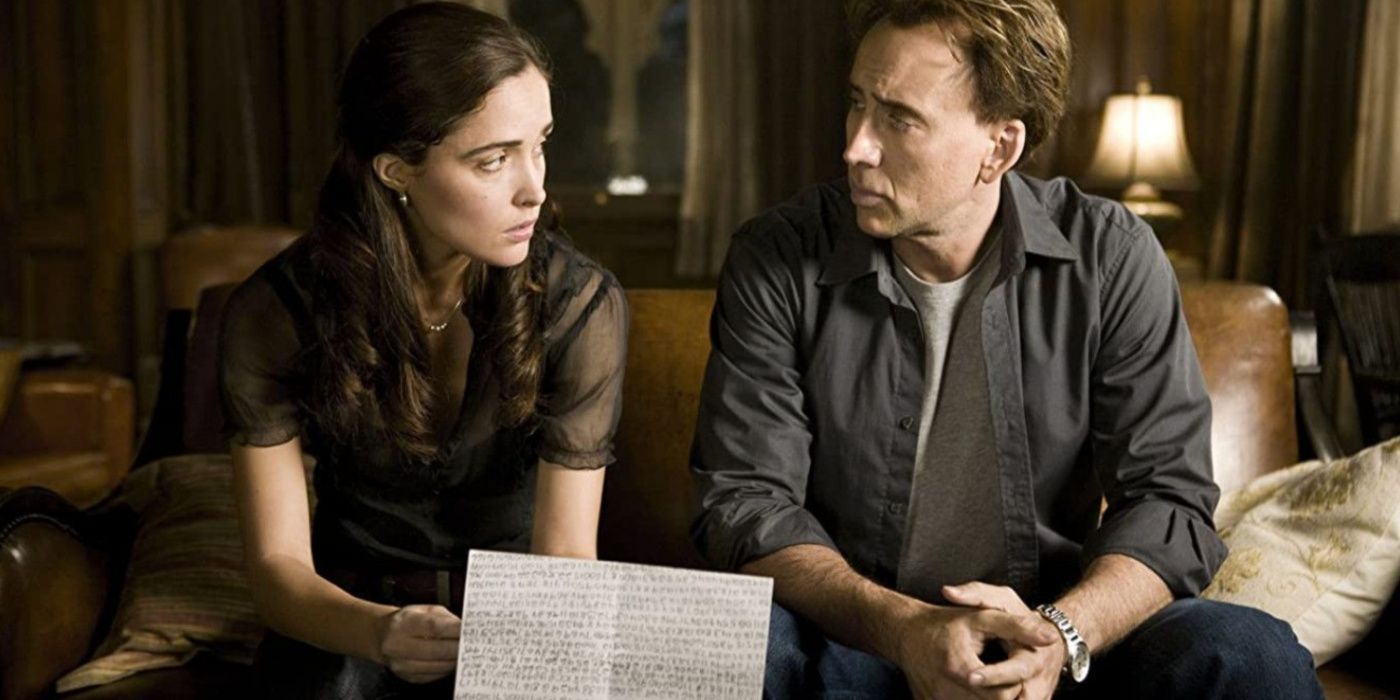 Rose Byrne and Nicolas Cage in Knowing