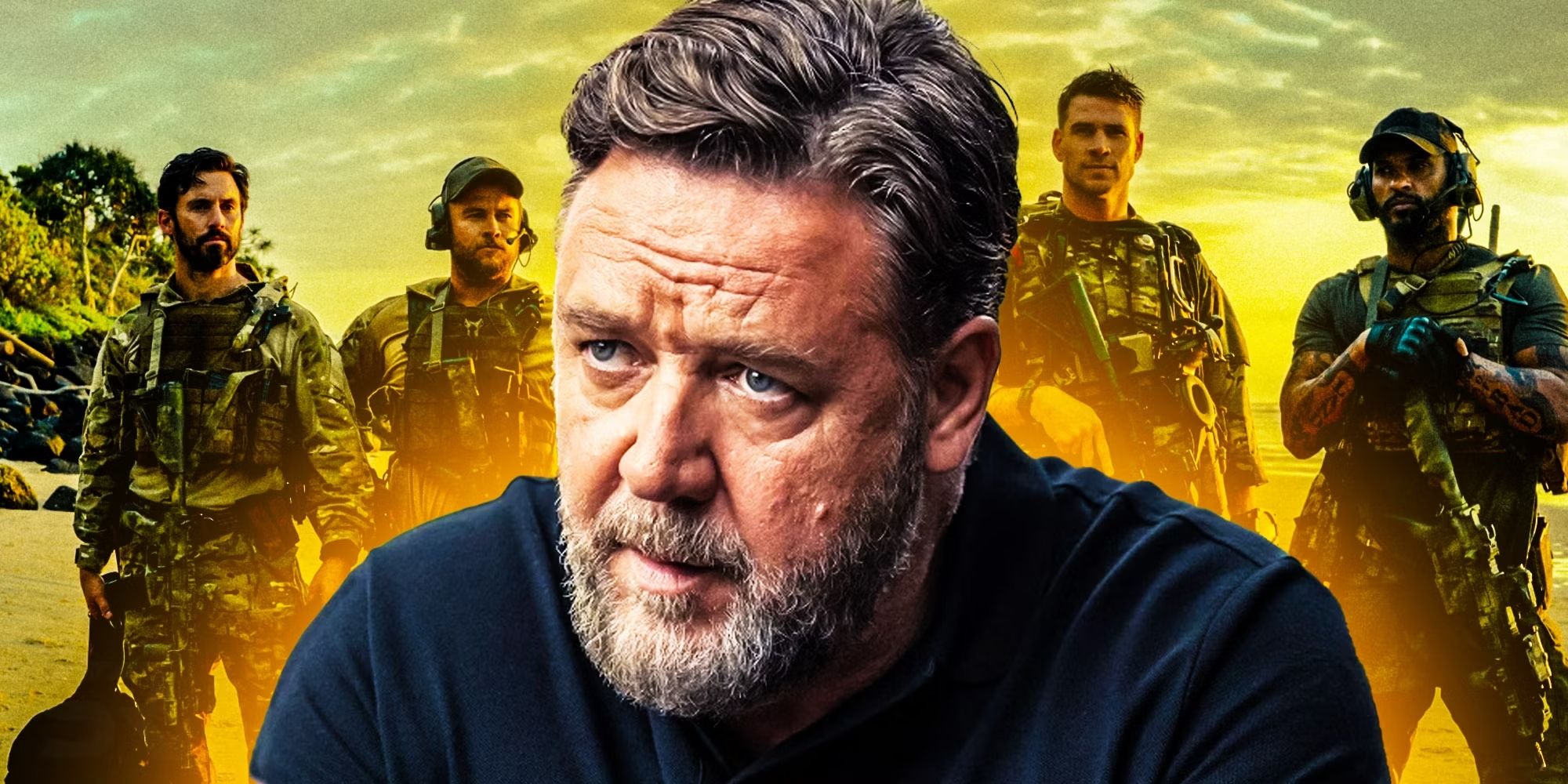 Russell Crowe and the Land of Bad cast