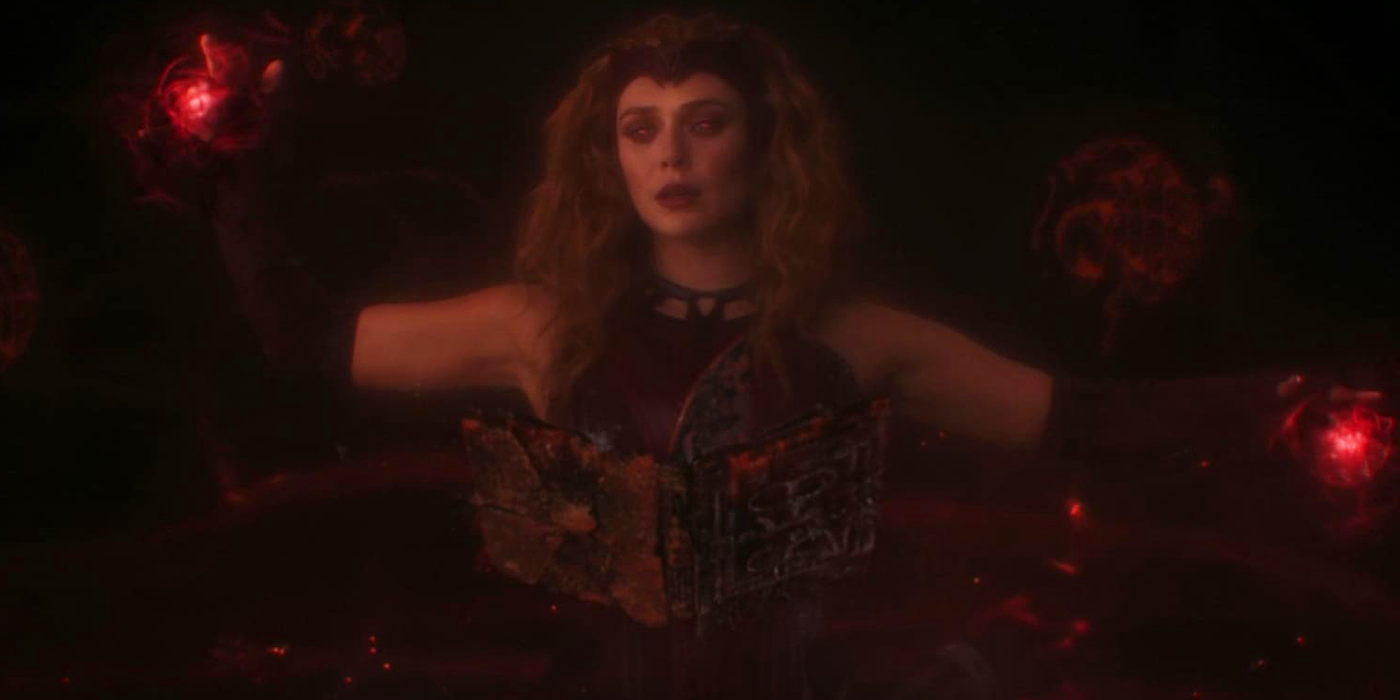 scarlet witch in wandavision post-credits scene