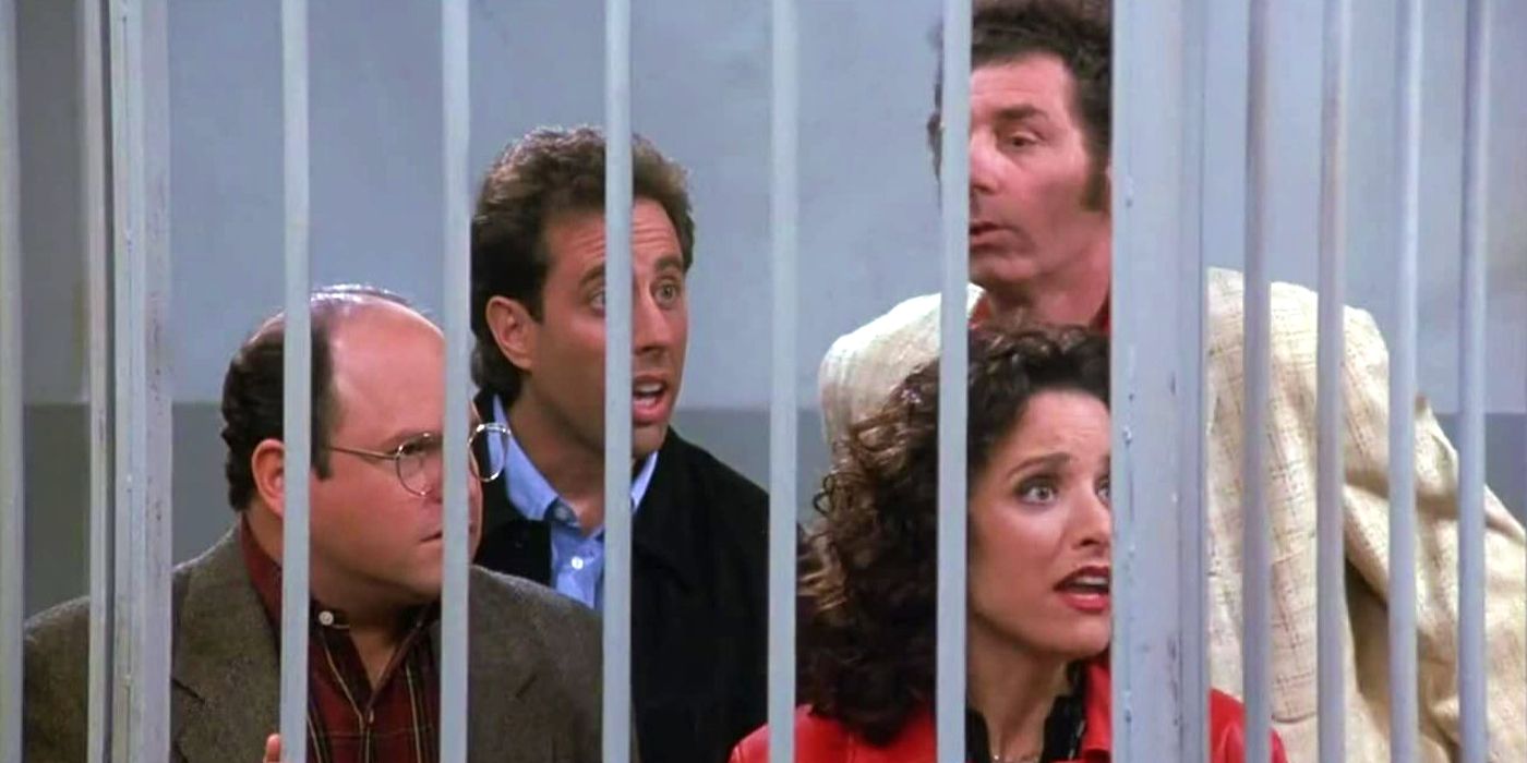 Seinfeld's characters in jail in series finale
