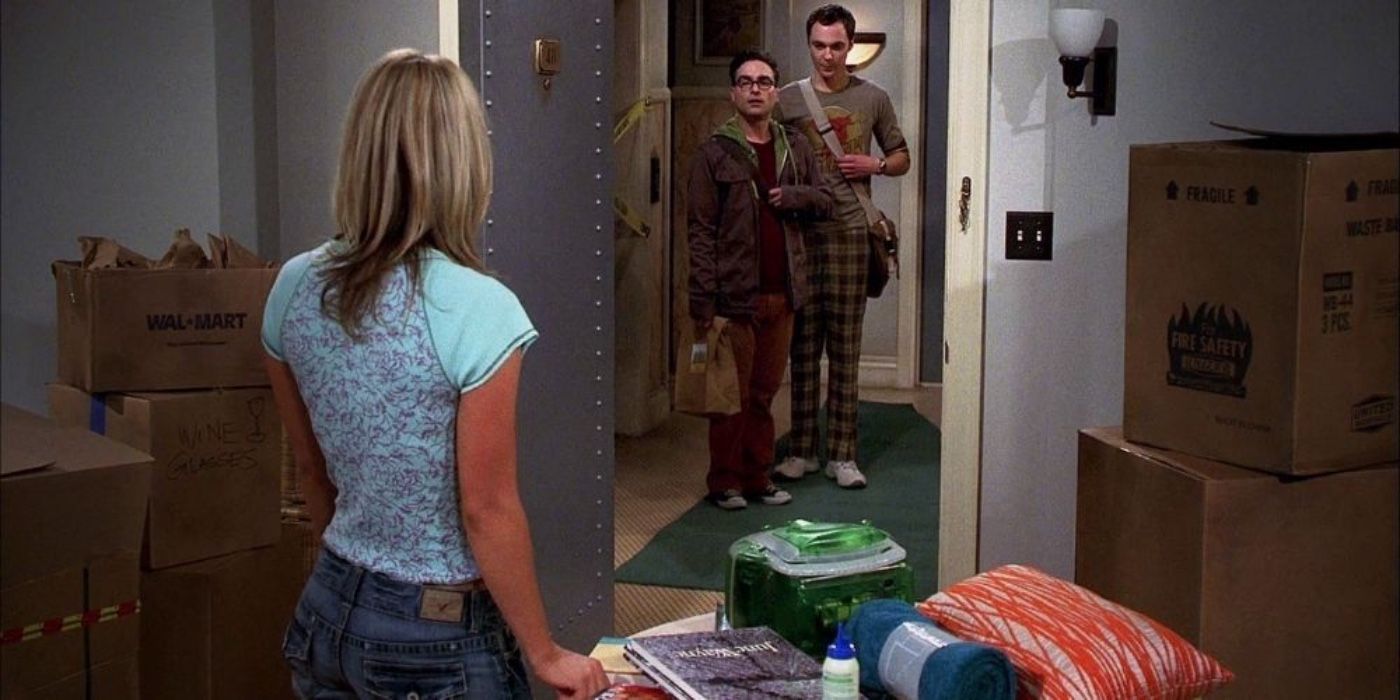 Sheldon and Leonard first meet Penny in TBBT