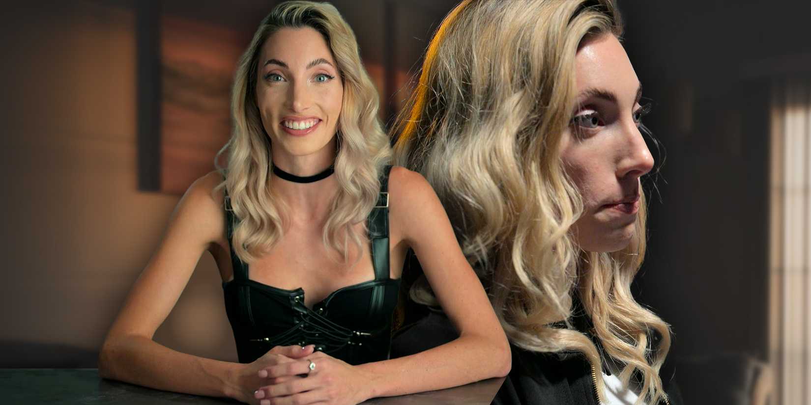 The Mole season 1's Avori Henderson montage smiling and looking serious respectively