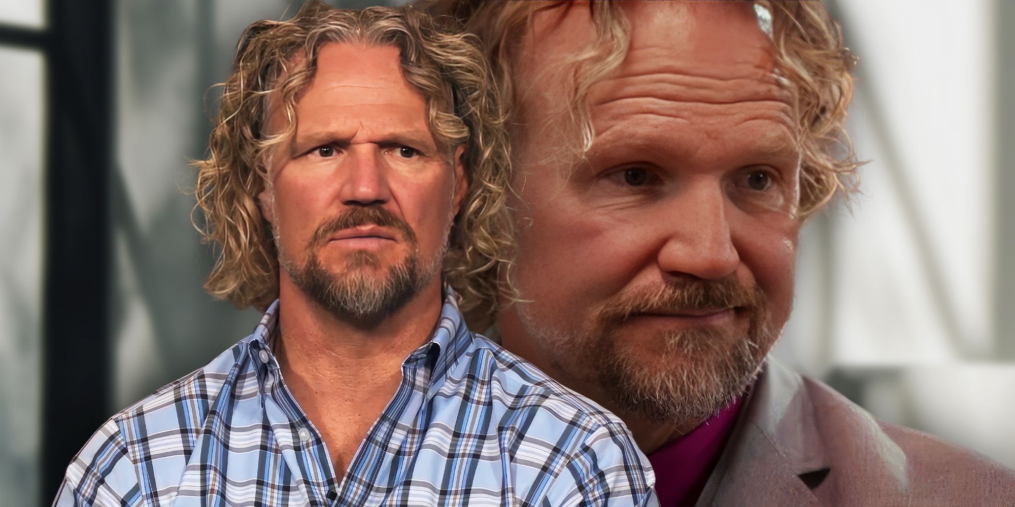 Side by side images of Kody Brown from Sister Wives