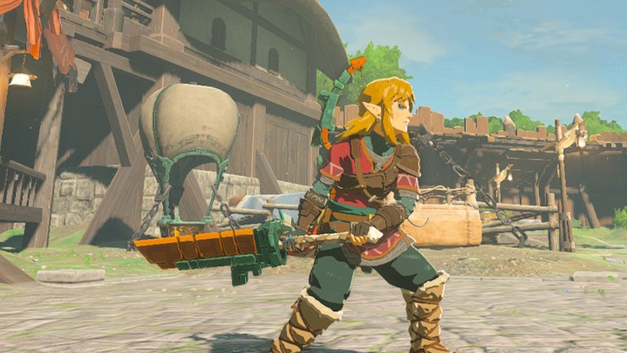 Soldier blades can attach shields in Zelda Tears of the Kingdom