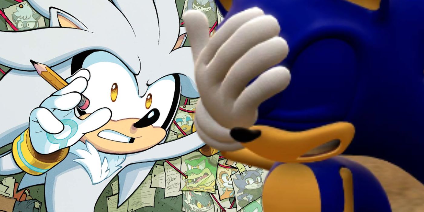 Sonic brings Silver the Hedgehog back to his ridiculous roots