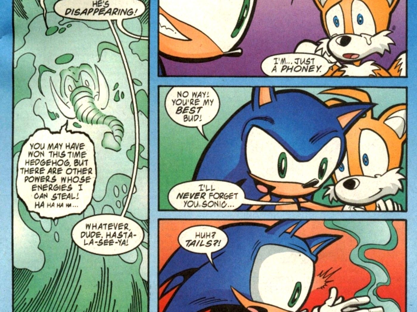 sonic the hedgehog tails stops existing
