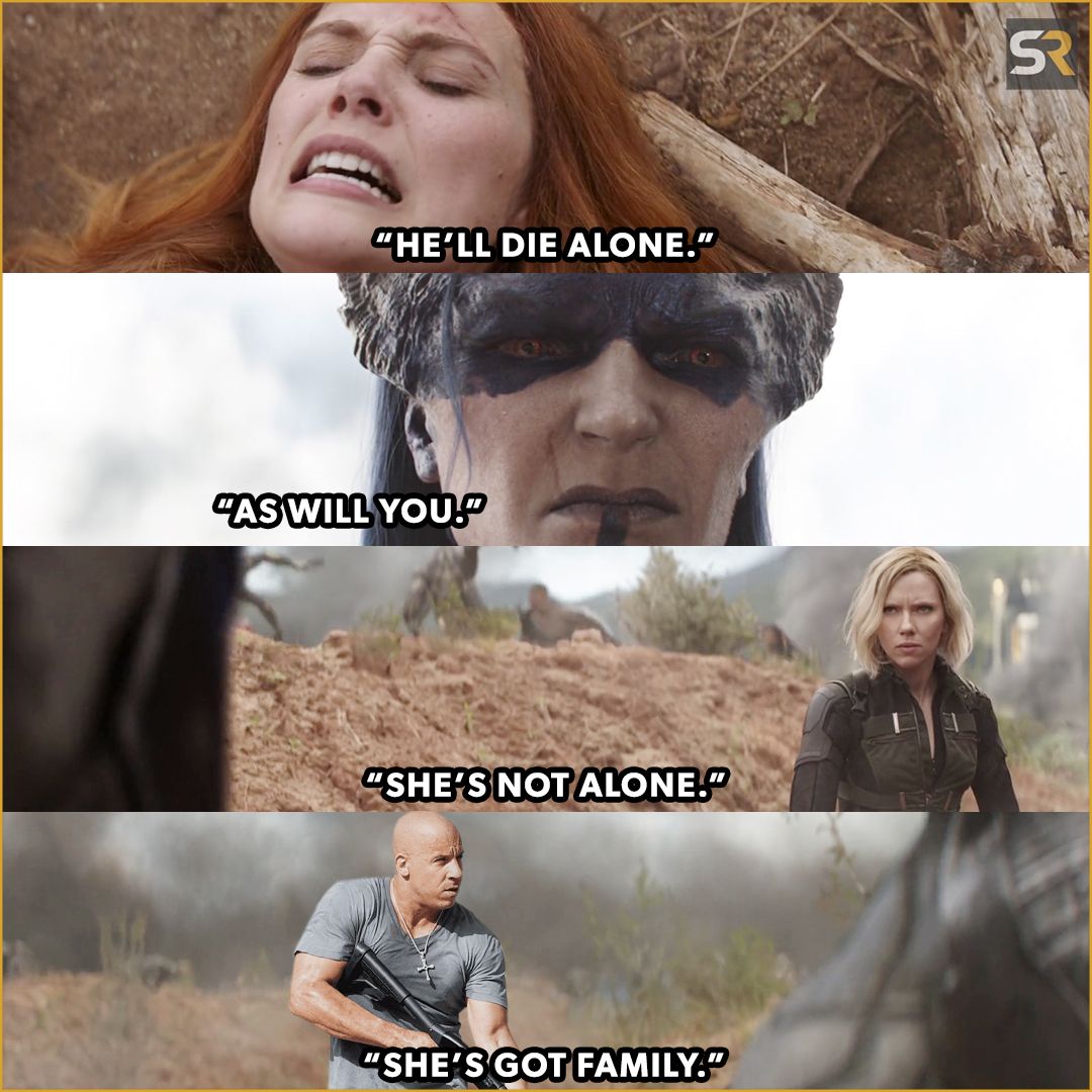 Dom Toretto rescues Wanda in a meme