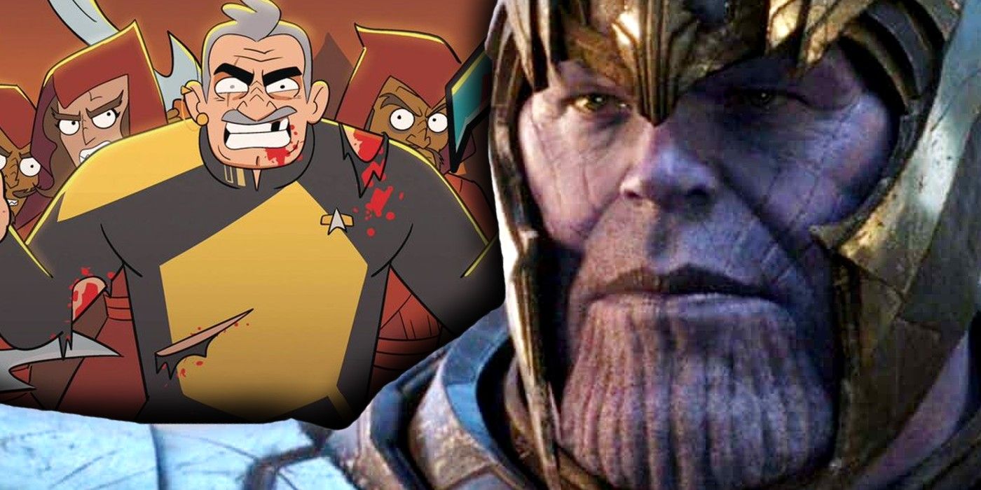 star trek lower decks thanos