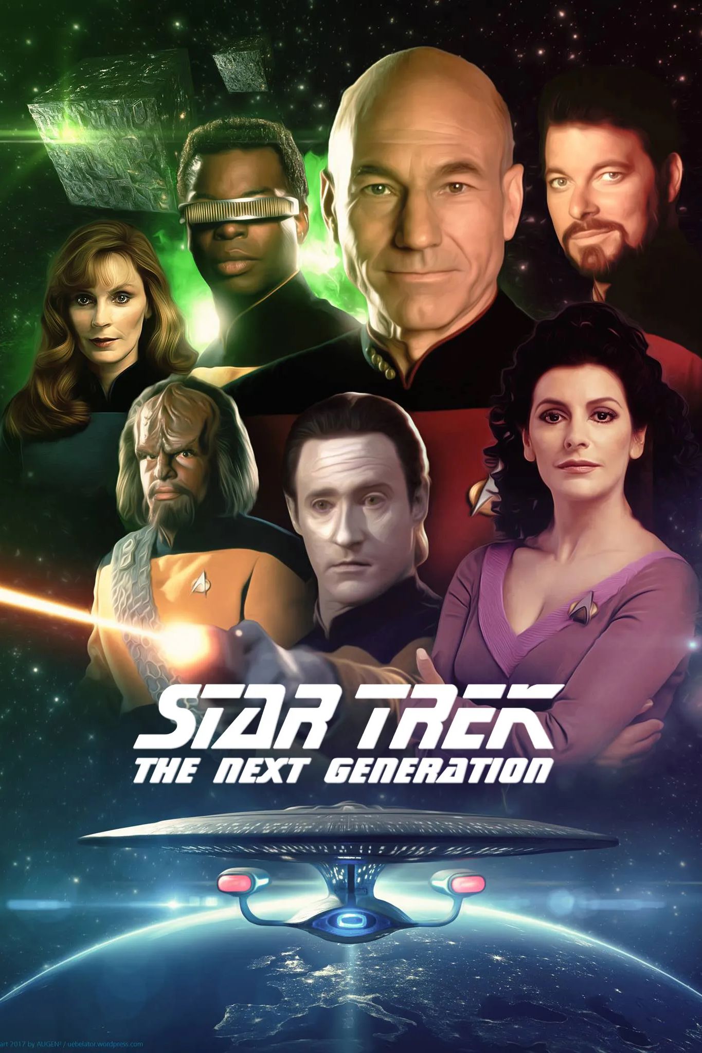 Star Trek the Next Generation TV Poster