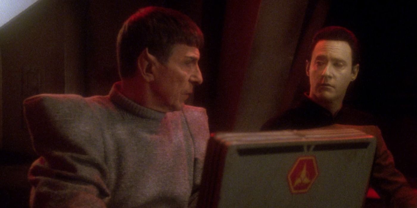 Star Trek TNG Unification Data Spock