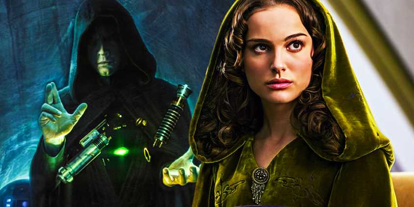 Luke Skywalker and Padme Amidala