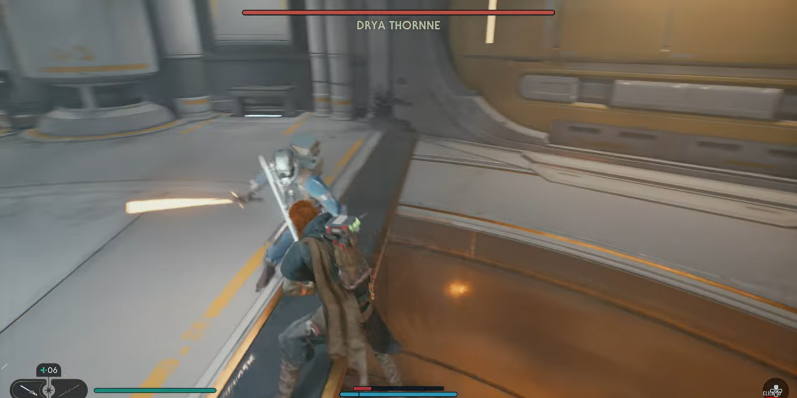 Drya Thornne, survivante des Jedi de Star Wars, se bat