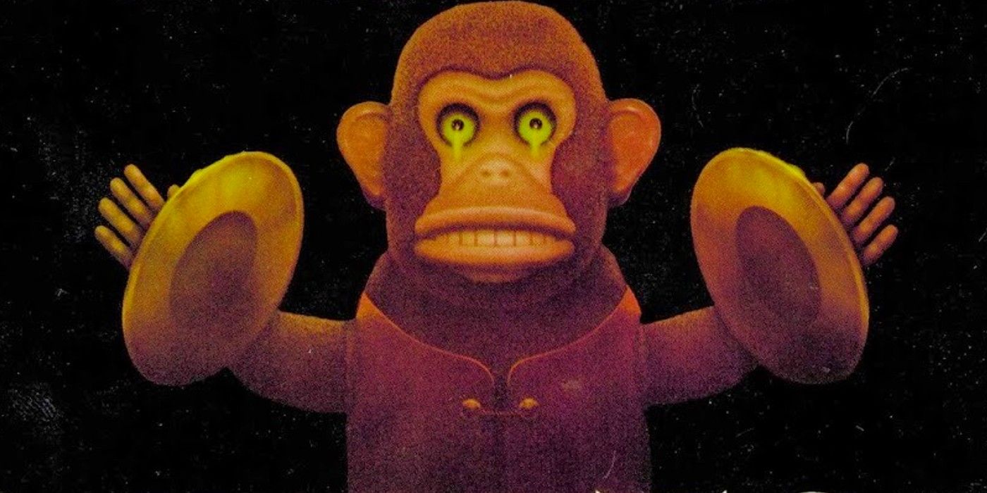 O Macaco na capa de Skeleton Crew de Stephen King