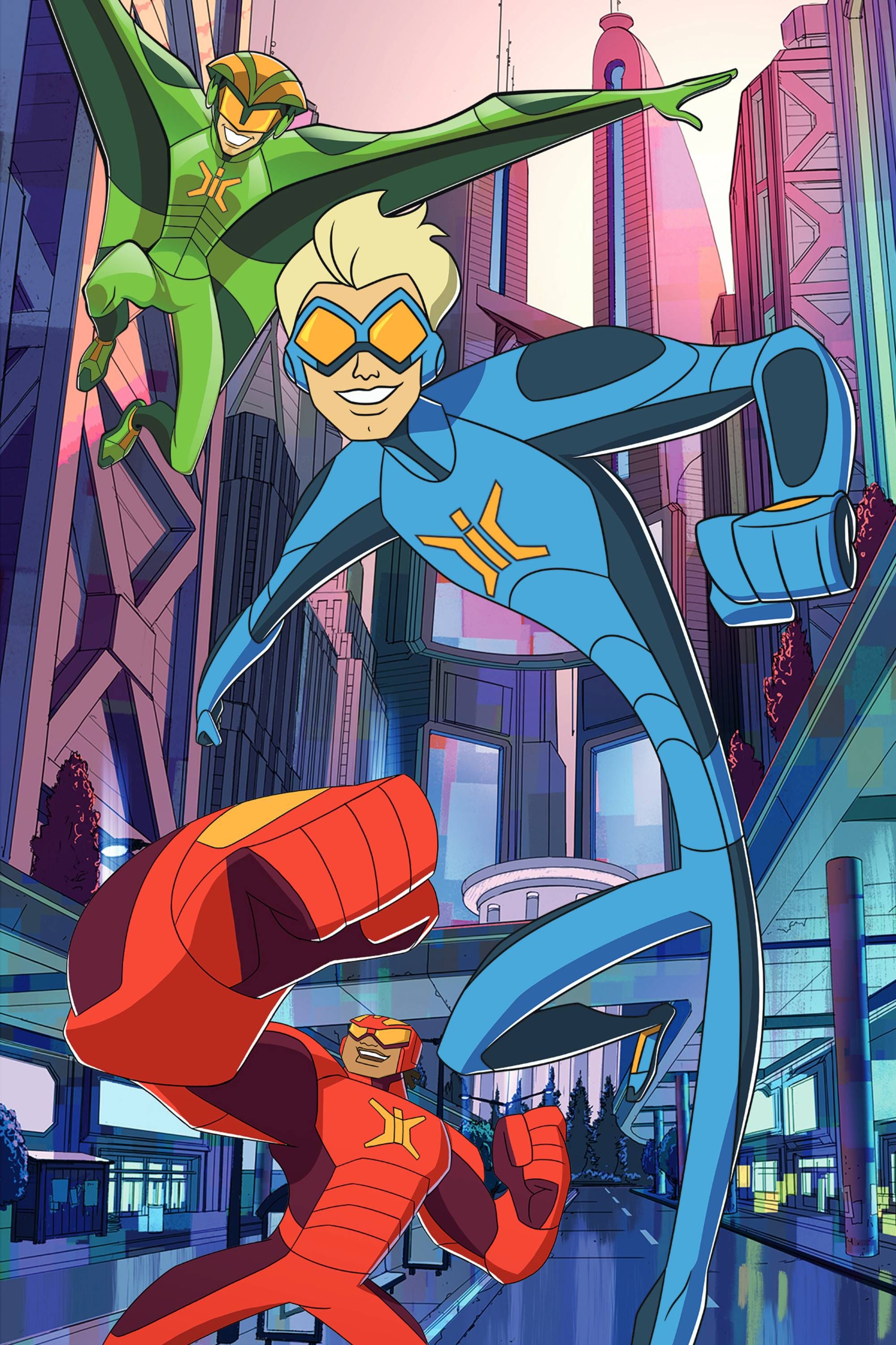 stretch armstrong and the flex fighters poster