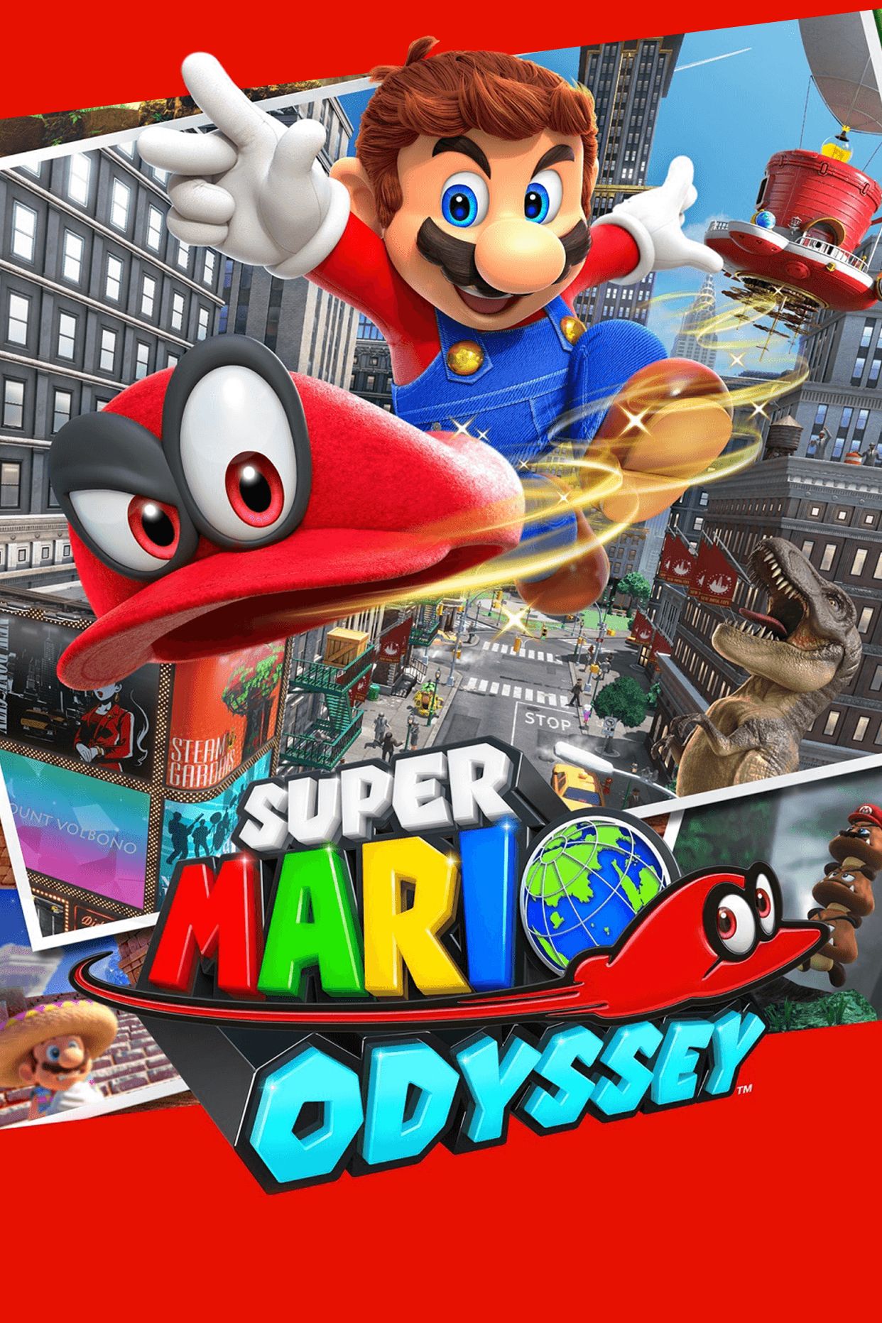Super Mario Odyssey Game Poster