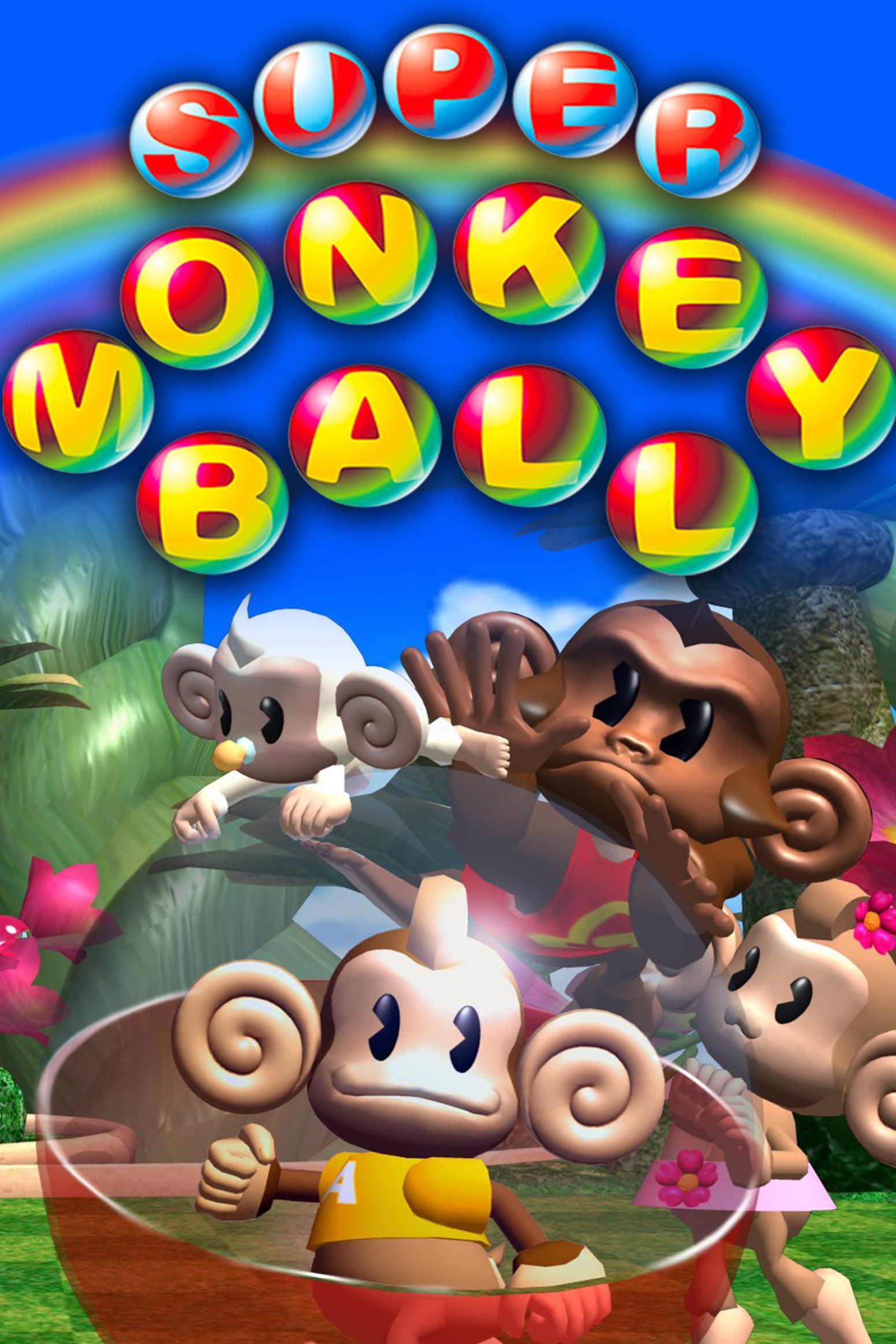 Super Monkey Ball 1 Game Poster