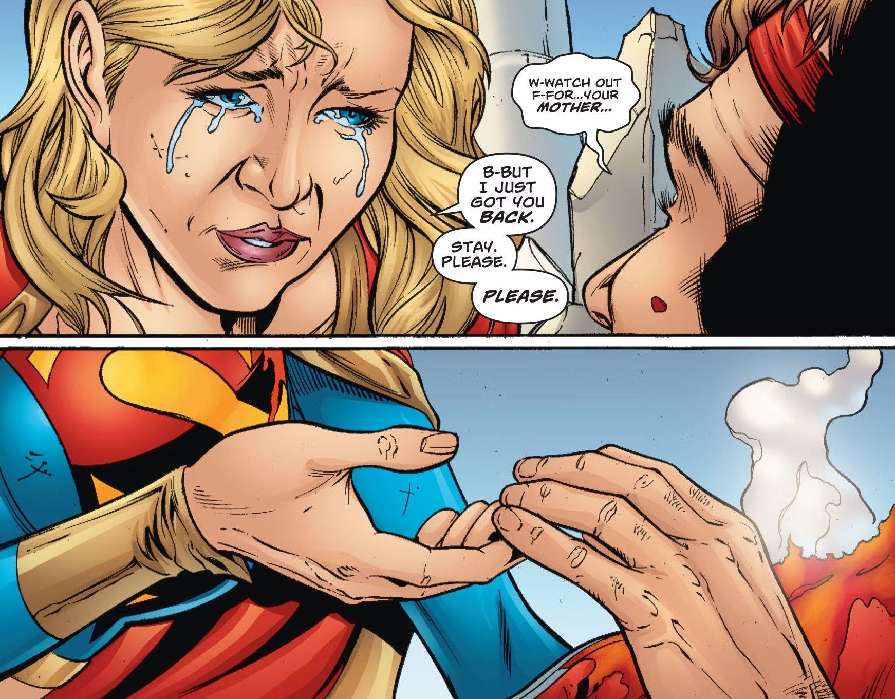 supergirl's father dies