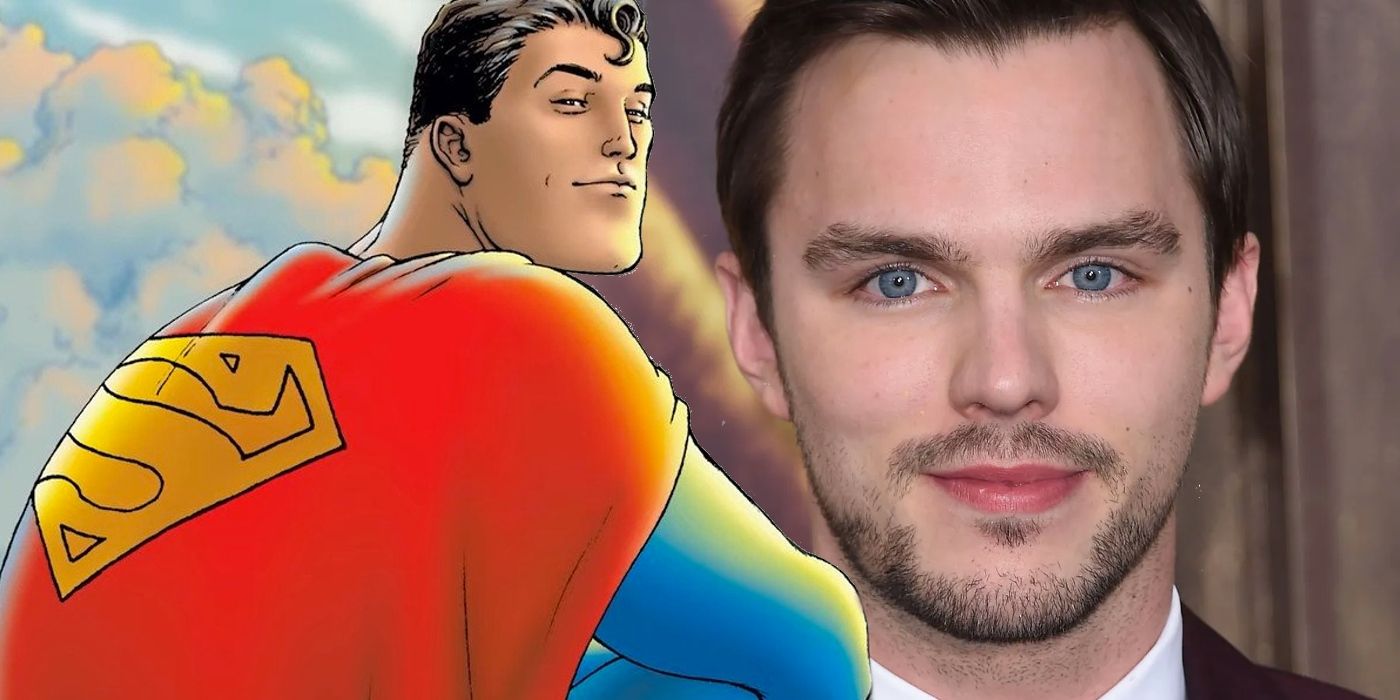 Superman and Nicholas Hoult