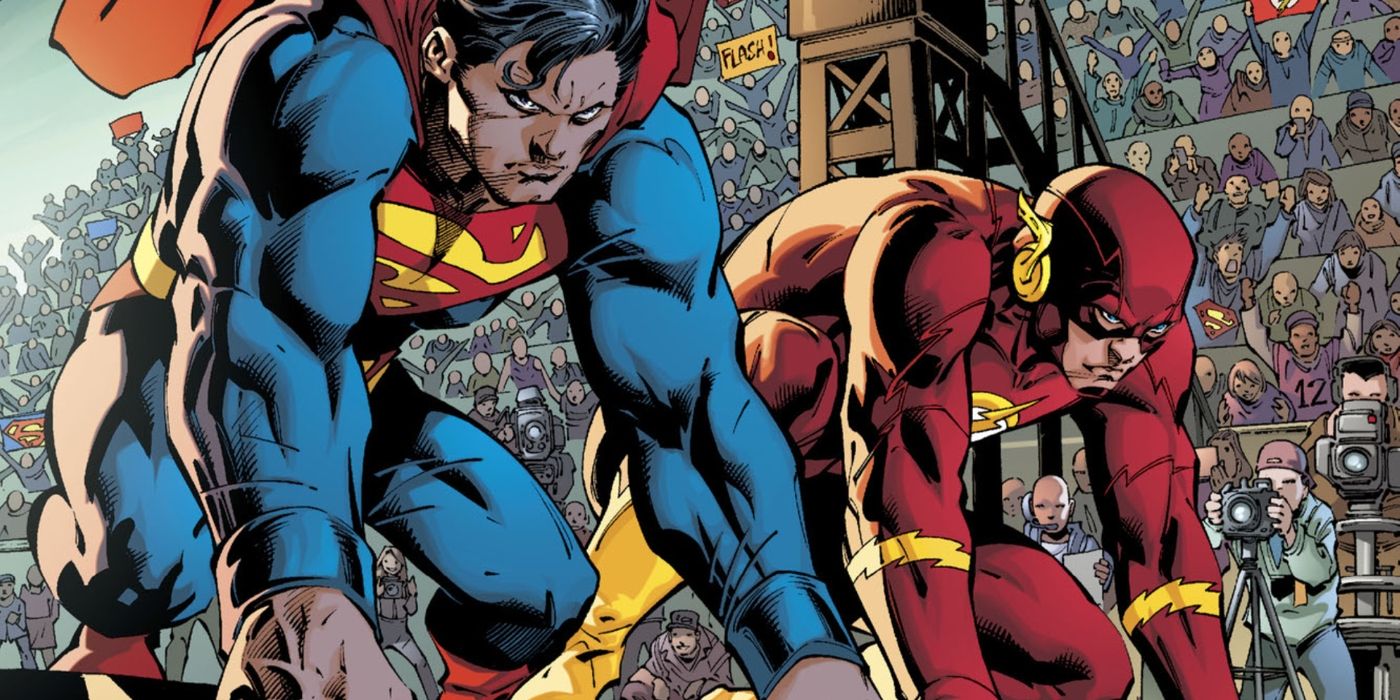 Super-Homem Corrida Flash DC Comics