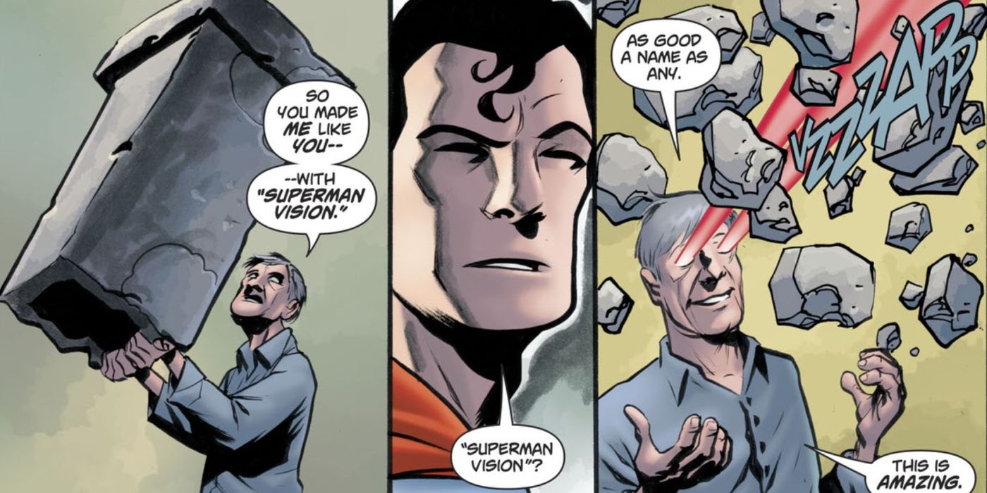 Superman Vision DC Comics
