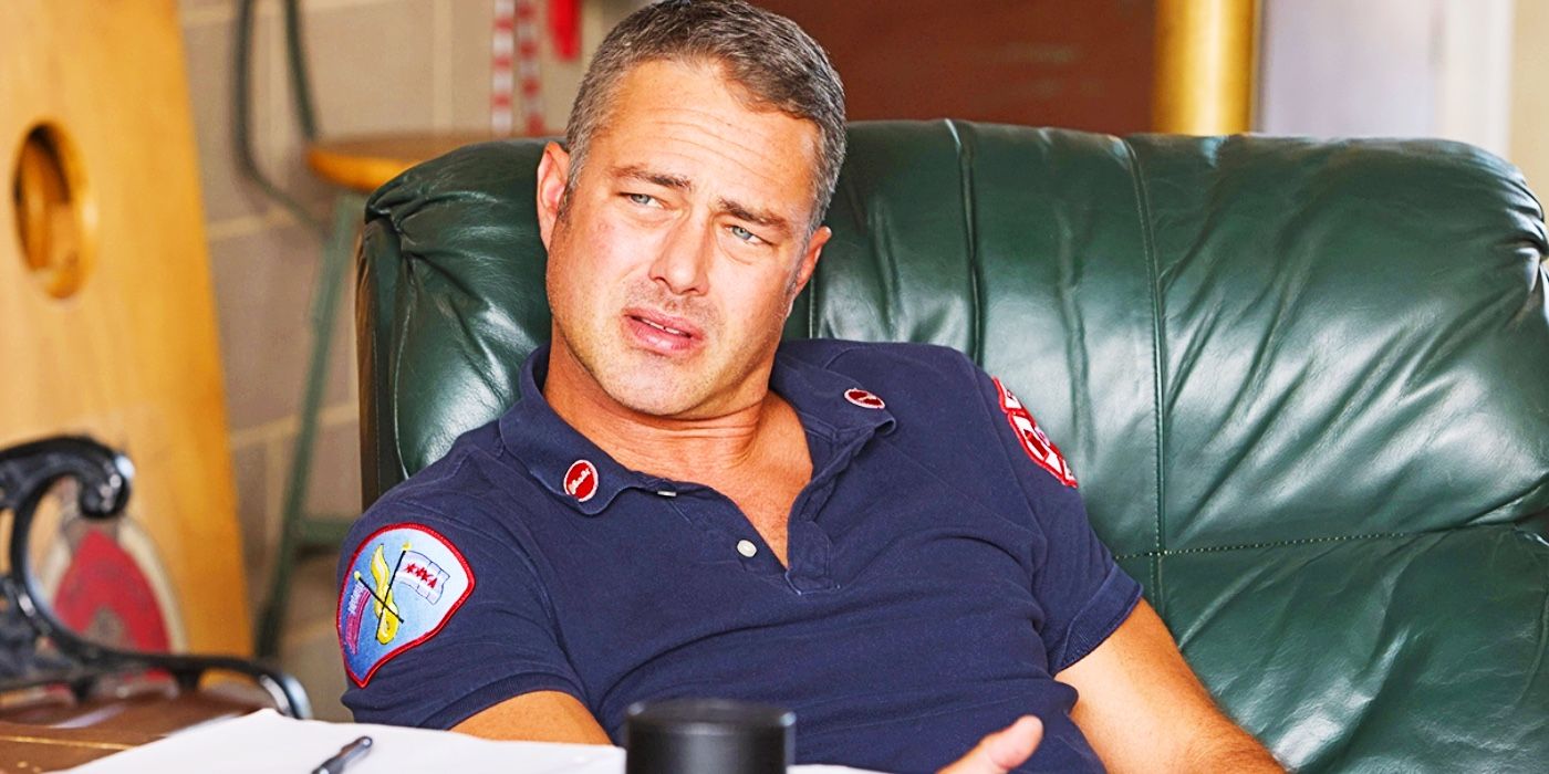 Taylor Kinney as Kelly Severide looking suspicious in Chicago Fire