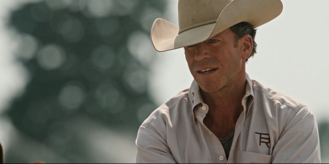 Taylor Sheridan as Travis Wheatley in Yellowstone