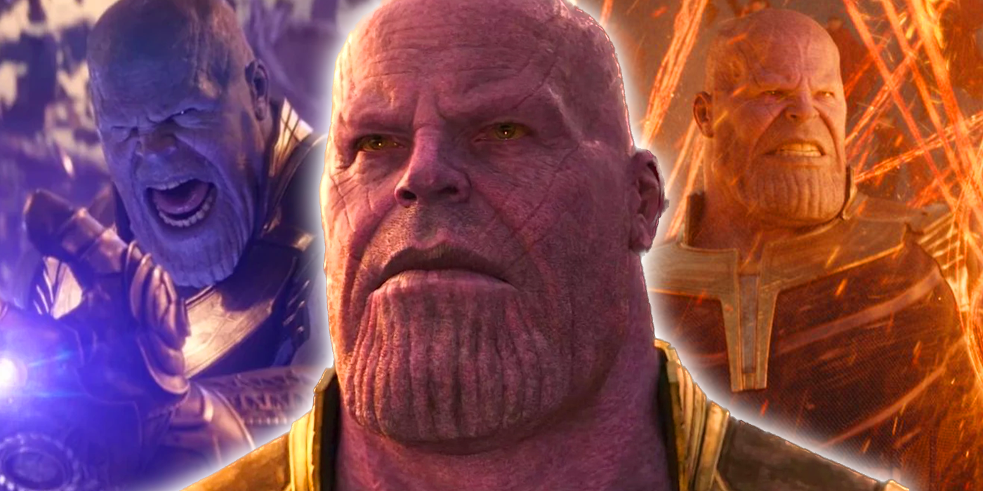 thanos is very powerful in the mcu