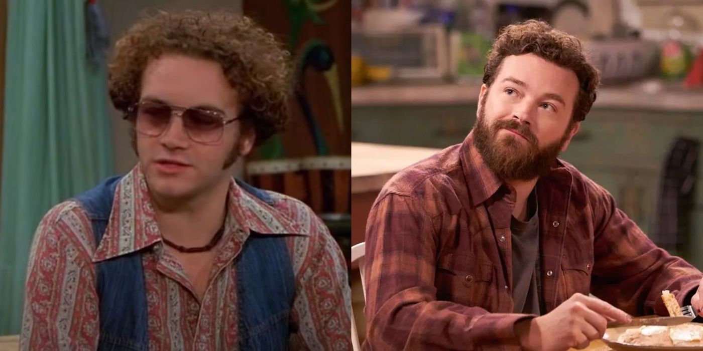 A split image of Danny Masterson in That '70s Show and The Ranch