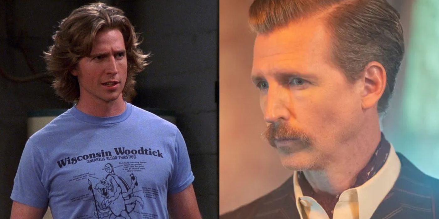 A split image of Josh Meyers in That '70s Show and Quantum Leap