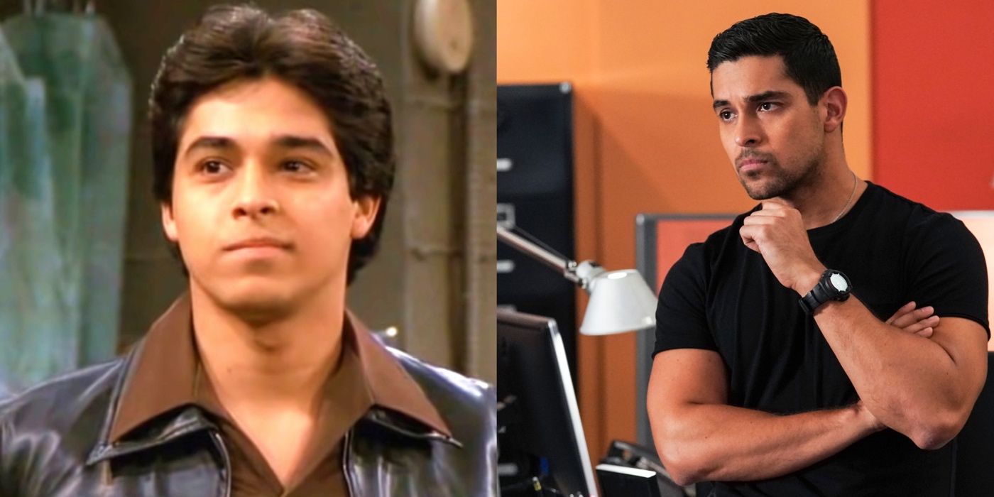 A split image of Wilmer Valderrama in That '70s Show and NCIS