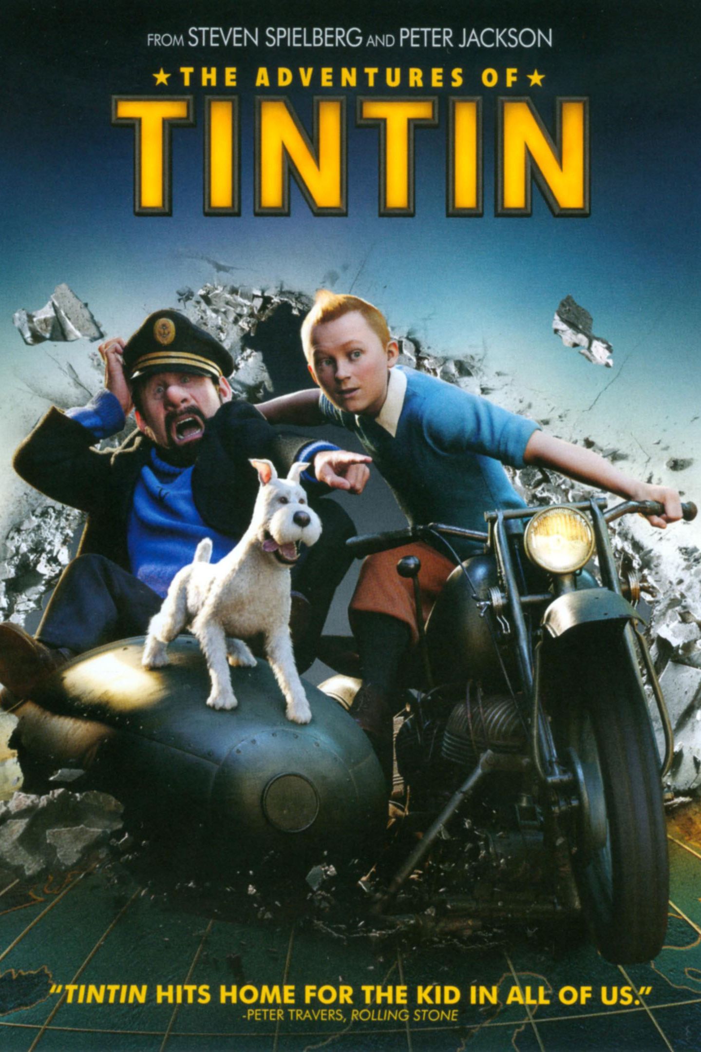 Cartaz do filme As Aventuras de Tin Tin