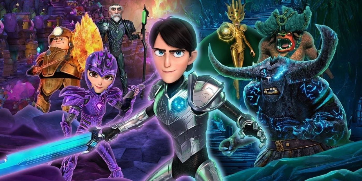 The cast of Trollhunters Tales of Arcadia