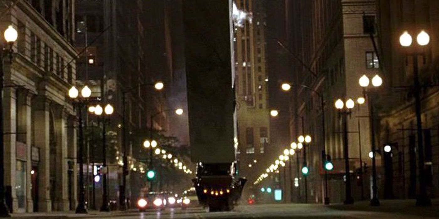 The truck flip in The Dark Knight.